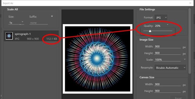 How to change the default "Export As" setting? - Adobe Product ...