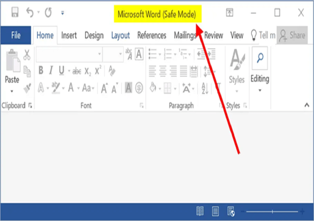 Open Microsoft Word in Safe Mode on Windows 10/11