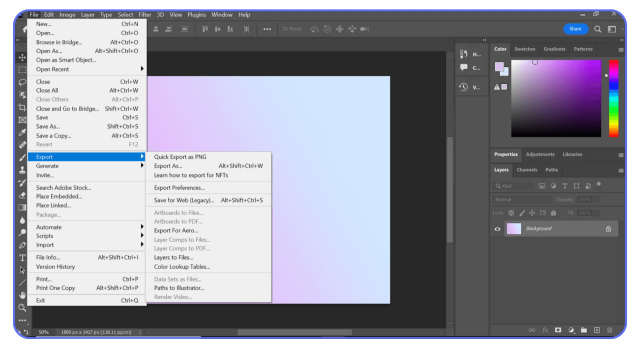 Best Export Settings for Photoshop - Vagon