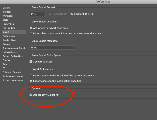 P: Bring back JPEG quality percentage to Export As... - Page 2 ...