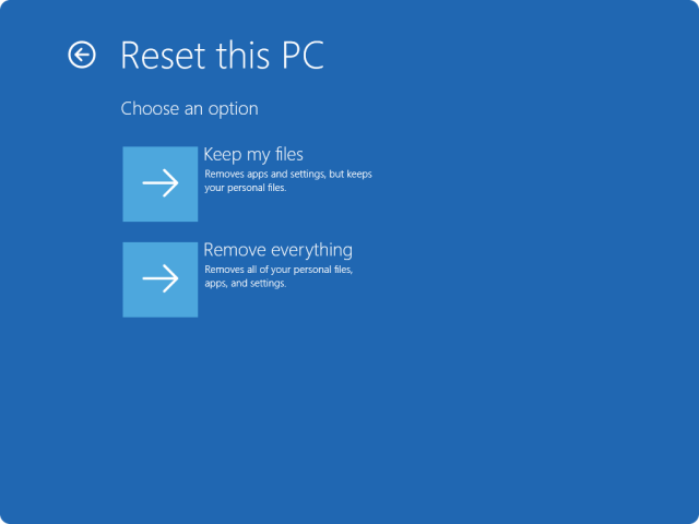 Reset your PC - Microsoft Support
