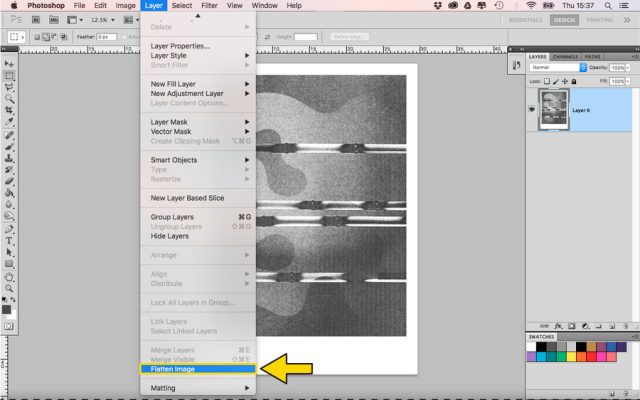 Saving artwork: How to flatten & save files in photoshop to reduce ...