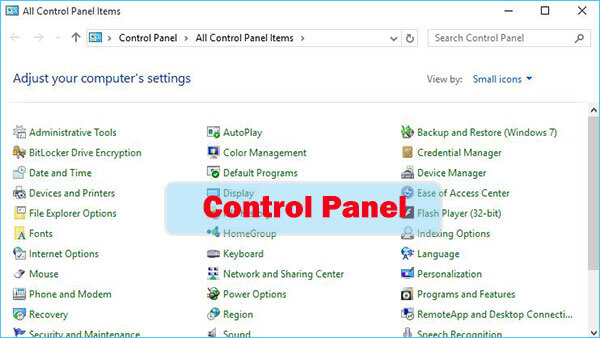 7 Ways to Access Control Panel in Windows 10