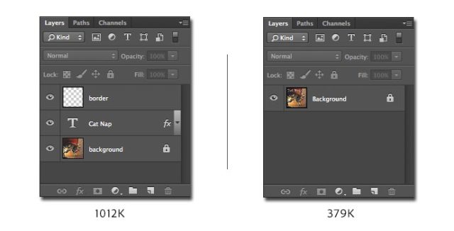 Manage layers and groups in Photoshop