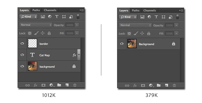 Manage layers and groups in Photoshop