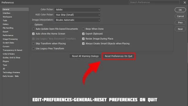 How to Reset Photoshop Preferences: A Guide for You