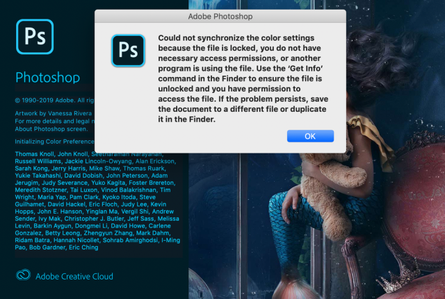 PHOTOSHOP CC 2020 ERRORS - JavaScript Code Was Mis... - Adobe ...