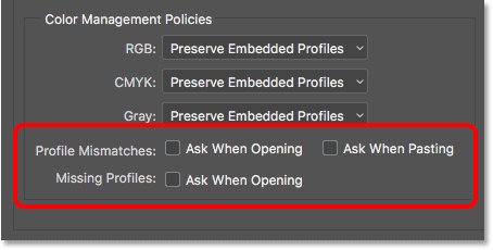 Photoshop Essential Color Settings