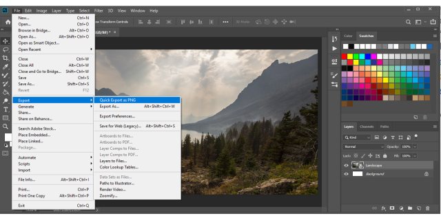 How to Set Up and Use Photoshop's Quick Export